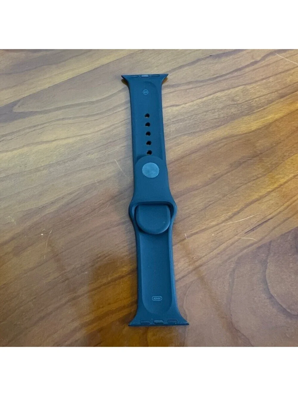 Apple Watch Bands Lot of 2 41mm Abyss Blue Solo Loop Size 7 Black S/M Genuine